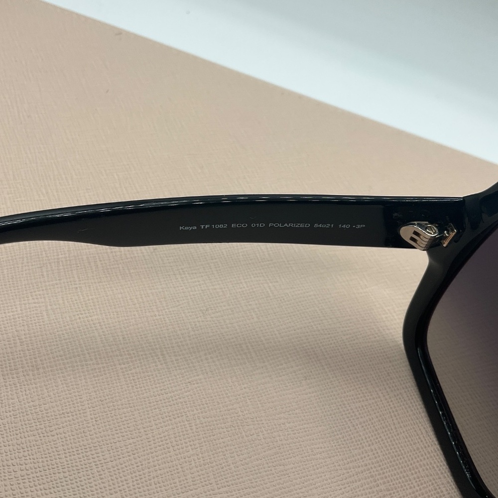 TOM FORD Kaya Beveled Acetate Square Sunglasses $490 - Picture 4 of 7